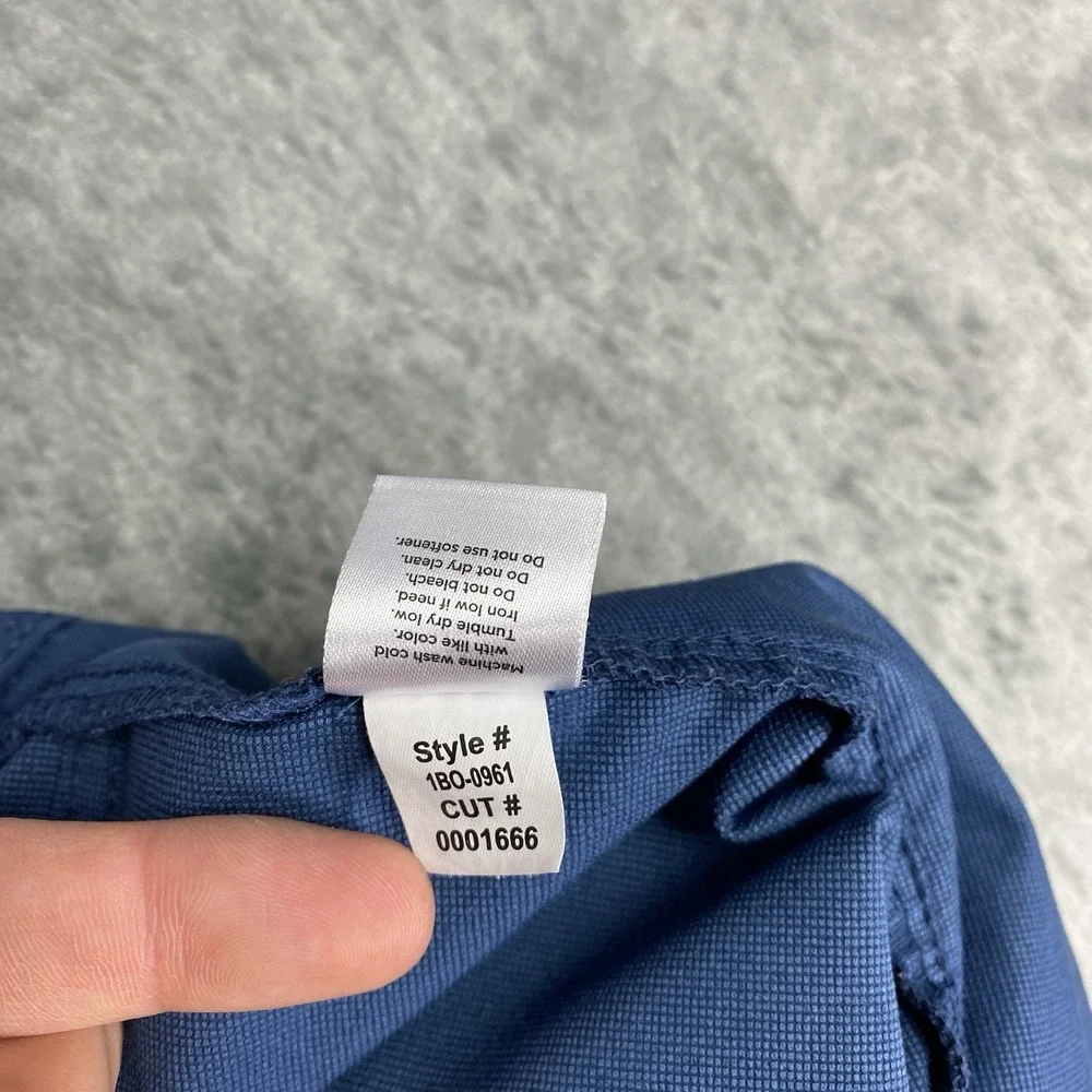 Mizzen+Main Helmsman Pants Mens Size 38x34‎ Blue Slim Performance Stretch Chino